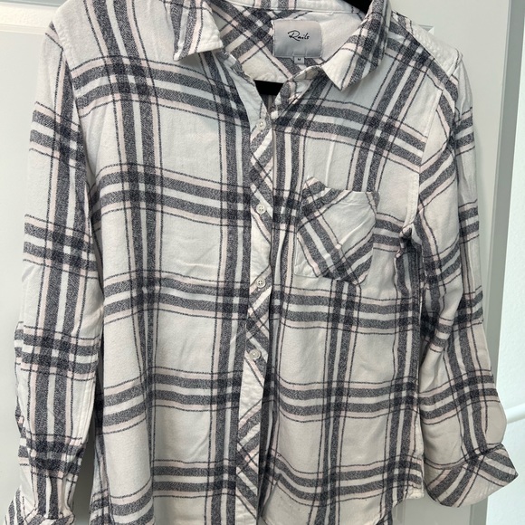 Anthropologie  Rails Hunter Plaid Button Down Long Sleeve Shirt Medium - Picture 1 of 3